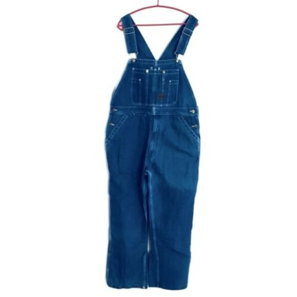 Vintage Big Smith Carpenter Bib Denim Jean Overall - Picture 2 of 9